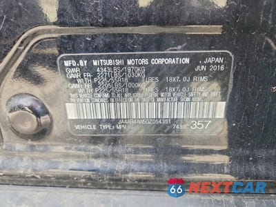 Zdjęcie 13 z 13 samochodu: 2016 MITSUBISHI OUTLANDER SPORT SEL VIN:JA4AR4AW5GZ054351 - miniatura