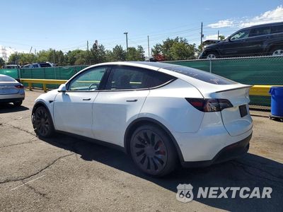 Drugie zdjęcie samochodu z przodu: 2022 TESLA Y VIN:7SAYGDEF4NF405969 - miniatura