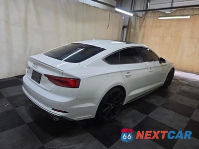 Czwarte zdjęcie samochodu z boku: 2018 AUDI S5 PRESTIGE VIN:WAUC4CF52JA039705 - miniatura