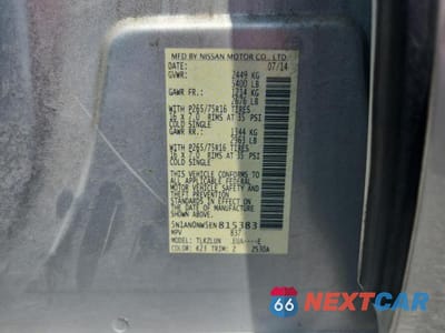 Zdjęcie 13 z 13 samochodu: 2014 NISSAN XTERRA PRO-4X VIN:5N1AN0NW5EN815383 - miniatura