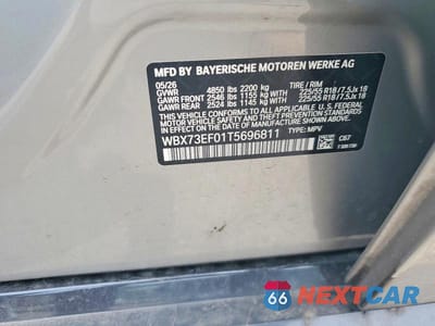 Zdjęcie 13 z 13 samochodu: 2026 BMW X1 XDRIVE28I VIN:WBX73EF01T5696811 - miniatura