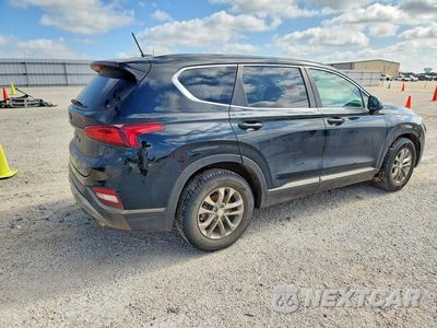 Trzecie zdjęcie samochodu z tyłu: 2019 HYUNDAI SANTA FE SE VIN:5NMS23AD0KH037185 - miniatura
