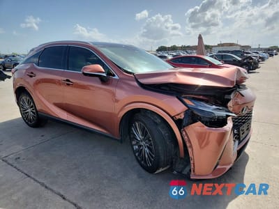 Czwarte zdjęcie samochodu z boku: 2024 LEXUS RX 350H LUXURY VIN:2T2BBMCA8RC039481 - miniatura