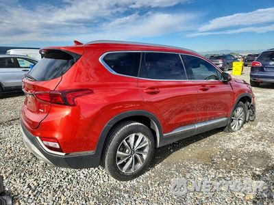 Trzecie zdjęcie samochodu z tyłu: 2019 HYUNDAI SANTA FE SEL PLUS 2.4L VIN:5NMS3CAD5KH042508 - miniatura