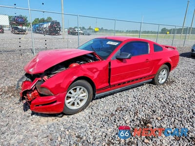 2005 FORD MUSTANG 1ZVFT80N555116829 - główne zdjęcie licytacji z USA - miniatura