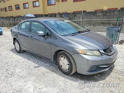 Czwarte zdjęcie samochodu z boku: 2013 HONDA CIVIC HF VIN:2HGFB2F60DH531732 - miniatura