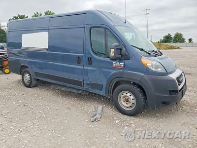 Czwarte zdjęcie samochodu z boku: 2020 RAM PROMASTER 3500 DELIVERY VAN VIN:3C6URVJG7LE108084 - miniatura