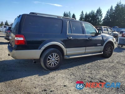 Trzecie zdjęcie samochodu z tyłu: 2008 FORD EXPEDITION EL EDDIE BAUER VIN:1FMFK18538LA69555 - miniatura