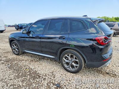 Drugie zdjęcie samochodu z przodu: 2022 BMW X3 XDRIVE30I VIN:5UX53DP05N9L45388 - miniatura