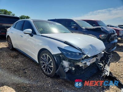Czwarte zdjęcie samochodu z boku: 2022 HYUNDAI SONATA LIMITED VIN:KMHL34J28NA197282 - miniatura