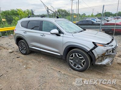 Czwarte zdjęcie samochodu z boku: 2023 HYUNDAI SANTA FE SEL PREMIUM VIN:5NMS3DA13PH011471 - miniatura