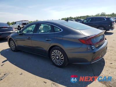 Drugie zdjęcie samochodu z przodu: 2021 HYUNDAI SONATA HYBRID SEL VIN:KMHL34JJ0MA032509 - miniatura
