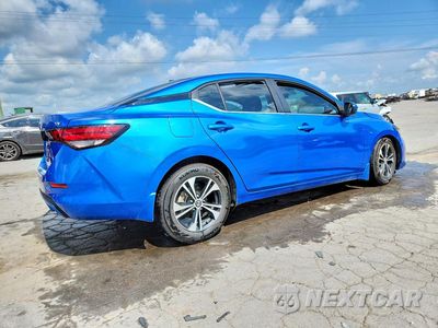 Trzecie zdjęcie samochodu z tyłu: 2022 NISSAN SENTRA SV VIN:3N1AB8CV5NY285640 - miniatura