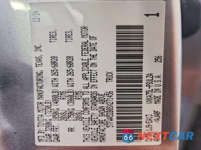 Zdjęcie 13 z 13 samochodu: 2025 TOYOTA TUNDRA LIMITED VIN:5TFWA5DB0SX271456 - miniatura
