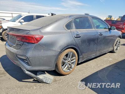 Trzecie zdjęcie samochodu z tyłu: 2020 KIA FORTE GT LINE VIN:3KPF34AD7LE249692 - miniatura