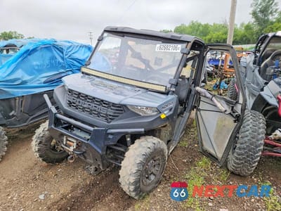 Drugie zdjęcie samochodu z przodu: 2021 POLARIS RANGER 1000 UTILITY VEHICLE VIN:4XATAE990M8025780 - miniatura