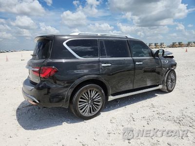 Trzecie zdjęcie samochodu z tyłu: 2019 INFINITI QX80 LIMITED VIN:JN8AZ2NE5K9233000 - miniatura