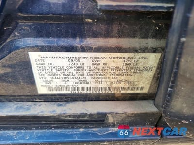Zdjęcie 12 z 12 samochodu: 2006 NISSAN ALTIMA 2.5 VIN:1N4AL11D96N324178 - miniatura