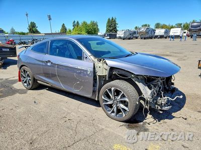 Czwarte zdjęcie samochodu z boku: 2019 HONDA CIVIC SI VIN:2HGFC3A54KH752605 - miniatura