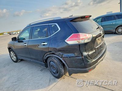 Drugie zdjęcie samochodu z przodu: 2014 NISSAN ROGUE SV VIN:5N1AT2MT2EC777681 - miniatura