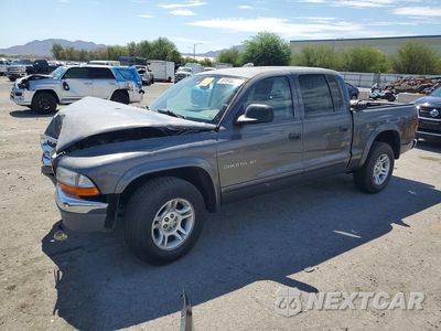 2002 DODGE DAKOTA QUAD SLT 1B7HL48N82S660764 - główne zdjęcie licytacji z USA - miniatura