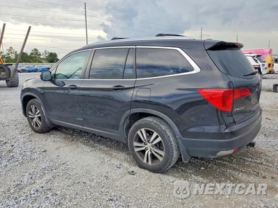 Drugie zdjęcie samochodu z przodu: 2017 HONDA PILOT EXL VIN:5FNYF6H62HB104337 - miniatura