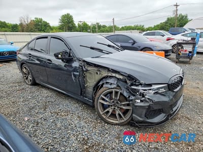 Czwarte zdjęcie samochodu z boku: 2020 BMW M340XI VIN:WBA5U9C08LFH58972 - miniatura