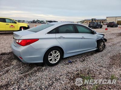 Trzecie zdjęcie samochodu z tyłu: 2014 HYUNDAI SONATA GLS VIN:5NPEB4AC1EH856238 - miniatura