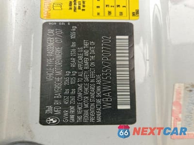 Zdjęcie 12 z 12 samochodu: 2007 BMW 328 XI SULEV VIN:WBAWV535X7P077702 - miniatura