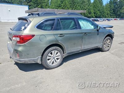 Trzecie zdjęcie samochodu z tyłu: 2016 SUBARU OUTBACK 2.5I PREMIUM VIN:4S4BSACC3G3358292 - miniatura