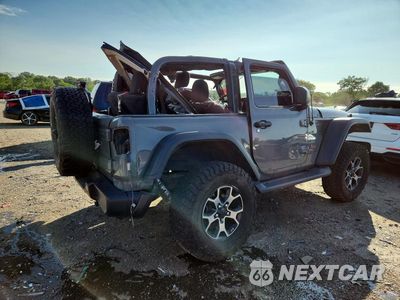 Trzecie zdjęcie samochodu z tyłu: 2019 JEEP WRANGLER RUBICON VIN:1C4HJXCN3KW576522 - miniatura