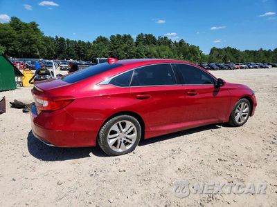 Trzecie zdjęcie samochodu z tyłu: 2018 HONDA ACCORD LX VIN:1HGCV1F10JA088310 - miniatura