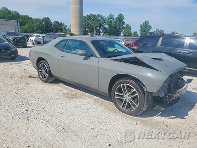 Czwarte zdjęcie samochodu z boku: 2019 DODGE CHALLENGER SXT VIN:2C3CDZGG1KH642884 - miniatura