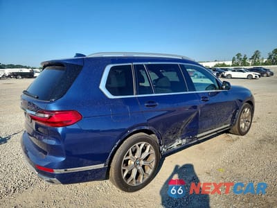 Trzecie zdjęcie samochodu z tyłu: 2021 BMW X7 XDRIVE40I VIN:5UXCW2C09M9H86421 - miniatura