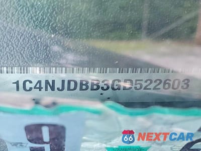 Zdjęcie 14 z 14 samochodu: 2016 JEEP COMPASS SPORT VIN:1C4NJDBB3GD522603 - miniatura