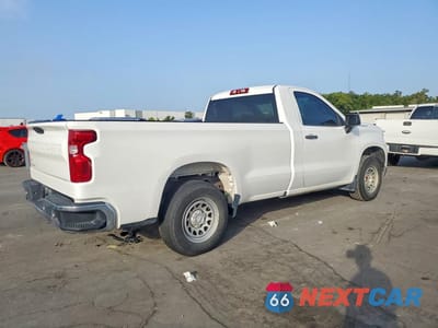 Trzecie zdjęcie samochodu z tyłu: 2024 CHEVROLET SILVERADO C1500 VIN:3GCNAAEK3RG137896 - miniatura