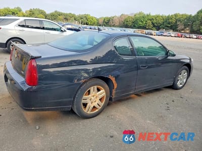Trzecie zdjęcie samochodu z tyłu: 2007 CHEVROLET MONTE CARLO LT VIN:2G1WK16K279111130 - miniatura