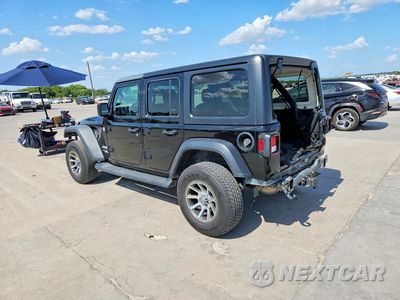 Drugie zdjęcie samochodu z przodu: 2020 JEEP WRANGLER UNLIMITED SPORT VIN:1C4HJXDN1LW204449 - miniatura