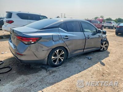 Trzecie zdjęcie samochodu z tyłu: 2021 NISSAN SENTRA SV VIN:3N1AB8CV8MY215435 - miniatura
