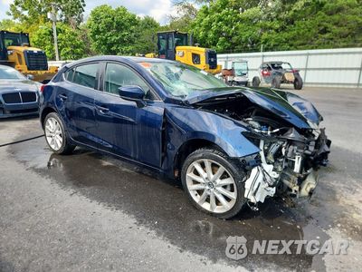 Czwarte zdjęcie samochodu z boku: 2017 MAZDA 3 TOURING VIN:3MZBN1L37HM144625 - miniatura