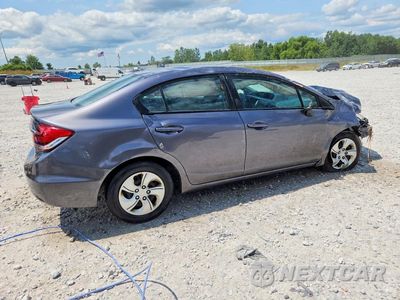Trzecie zdjęcie samochodu z tyłu: 2015 HONDA CIVIC LX VIN:19XFB2F50FE092181 - miniatura