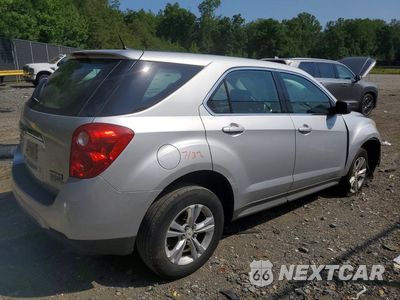 Trzecie zdjęcie samochodu z tyłu: 2012 CHEVROLET EQUINOX LS VIN:2GNALBEK6C6168245 - miniatura