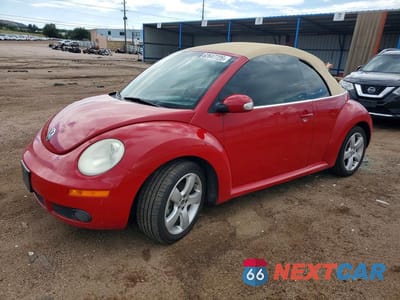 2006 VOLKSWAGEN NEW BEETLE CONVERTIBLE OPTION PACKAGE 2 3VWSF31YX6M323696 - główne zdjęcie licytacji z USA - miniatura