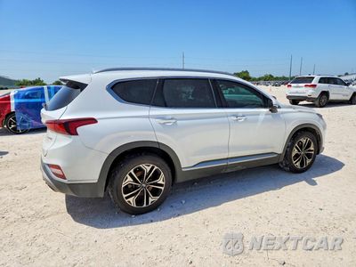 Trzecie zdjęcie samochodu z tyłu: 2019 HYUNDAI SANTA FE ULTIMATE 2.0T VIN:5NMS5CAA2KH059721 - miniatura