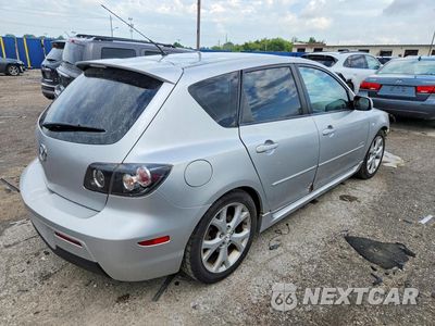 Trzecie zdjęcie samochodu z tyłu: 2007 MAZDA 3 HATCHBACK VIN:JM1BK343971746721 - miniatura