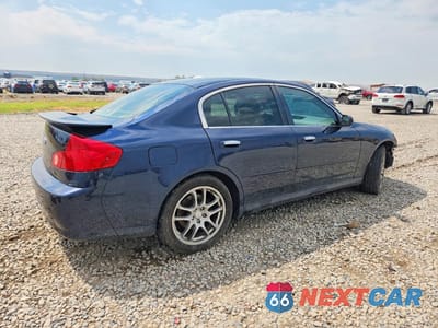 Trzecie zdjęcie samochodu z tyłu: 2006 INFINITI G35 X VIN:JNKCV51F66M607048 - miniatura