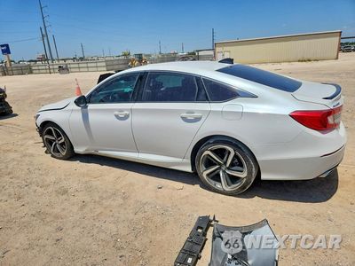 Drugie zdjęcie samochodu z przodu: 2022 HONDA ACCORD SPORT VIN:1HGCV1F30NA075709 - miniatura