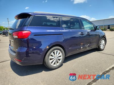 Trzecie zdjęcie samochodu z tyłu: 2018 KIA SEDONA EX VIN:KNDMC5C11J6386825 - miniatura