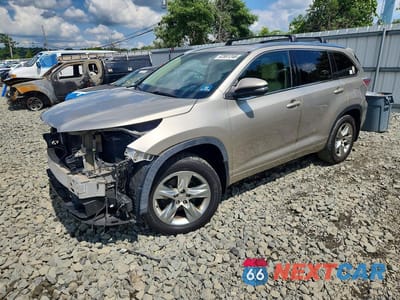 2015 TOYOTA HIGHLANDER LIMITED 5TDDKRFH2FS116609 - główne zdjęcie licytacji z USA - miniatura