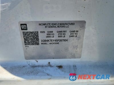 Zdjęcie 13 z 13 samochodu: 2025 CHEVROLET SILVERADO K3500 LT VIN:1GB4KTEY4SF267934 - miniatura